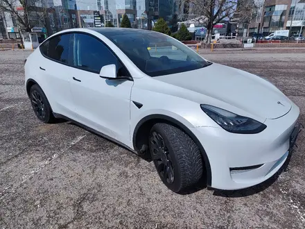 Tesla Model Y 2021 года за 18 800 000 тг. в Алматы – фото 6