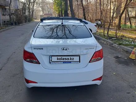 Hyundai Solaris 2015 года за 5 500 000 тг. в Алматы – фото 5