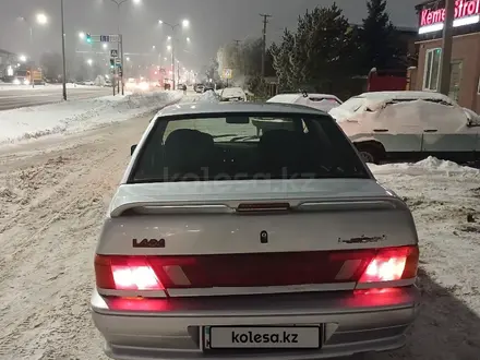 ВАЗ (Lada) 2115 2007 года за 1 000 000 тг. в Астана – фото 6