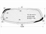 Стекло заднее с обогревом NISSAN ALMERA 3/5D 00-06 за 34 900 тг. в Павлодар