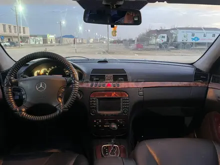 Mercedes-Benz S 320 2000 года за 3 000 000 тг. в Актау – фото 6