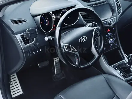 Hyundai Elantra 2015 года за 6 200 000 тг. в Алматы – фото 12