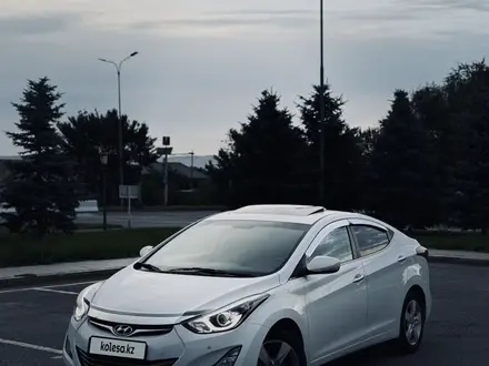 Hyundai Elantra 2015 года за 6 200 000 тг. в Алматы – фото 2