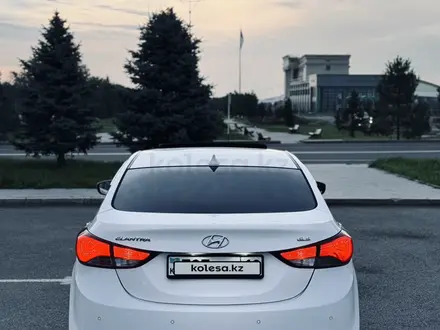 Hyundai Elantra 2015 года за 6 200 000 тг. в Алматы – фото 7