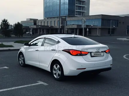 Hyundai Elantra 2015 года за 6 200 000 тг. в Алматы – фото 6