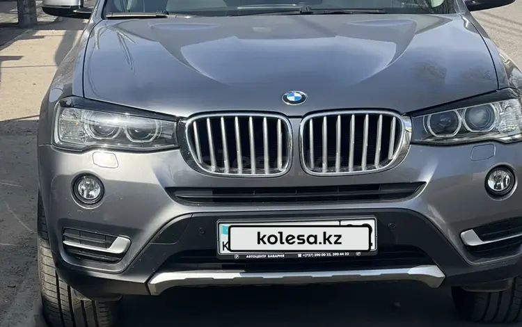 BMW X3 2015 годаүшін13 500 000 тг. в Алматы