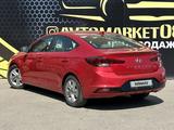 Hyundai Elantra 2020 года за 8 400 000 тг. в Тараз – фото 4