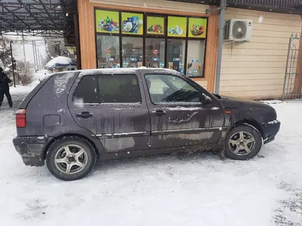 Volkswagen Golf 1992 года за 1 700 000 тг. в Тараз – фото 4