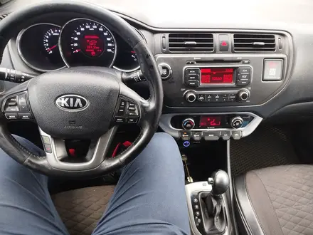 Kia Rio 2014 года за 4 200 000 тг. в Актобе – фото 3