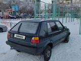 Volkswagen Golf 1991 года за 1 200 000 тг. в Сатпаев – фото 2