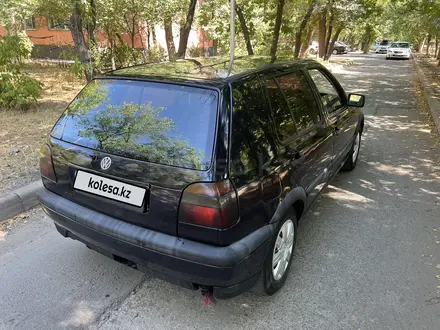 Volkswagen Golf 1993 года за 880 000 тг. в Тараз – фото 5