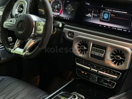 Mercedes-Benz G 63 AMG 2022 года за 128 800 000 тг. в Алматы – фото 19