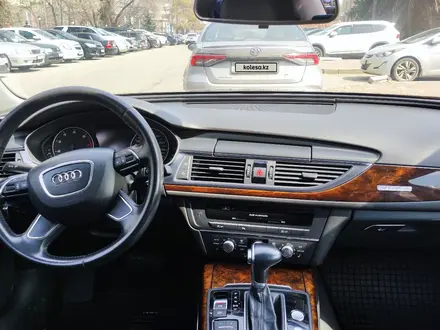 Audi A6 2015 года за 10 900 000 тг. в Алматы – фото 10