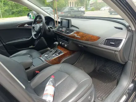 Audi A6 2015 года за 7 999 999 тг. в Алматы – фото 11