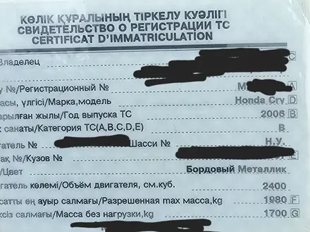 Honda CR-V 2006 года за 5 250 000 тг. в Караганда – фото 2