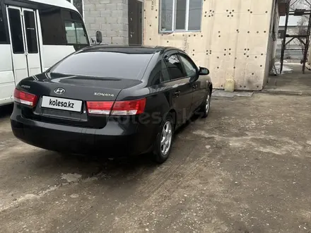 Hyundai Sonata 2007 года за 3 700 000 тг. в Ават (Енбекшиказахский р-н) – фото 2