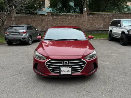Hyundai Elantra 2017 года за 6 700 000 тг. в Алматы