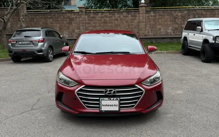 Hyundai Elantra 2017 годаүшін6 700 000 тг. в Алматы