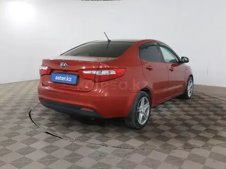 Kia Rio 2014 года за 3 900 000 тг. в Шымкент – фото 5