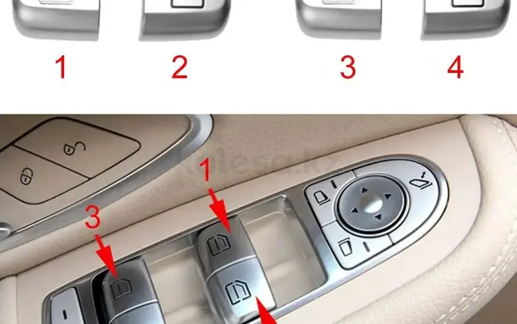 Кнопка крышка на пульт стеклоподъемник. Mercedes-W205, W213, W222, W253.үшін6 000 тг. в Алматы