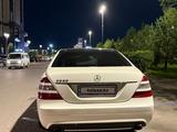 Mercedes-Benz S 550 2007 годаүшін6 000 000 тг. в Астана – фото 4