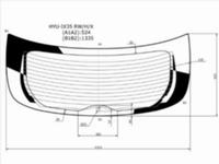 Стекло заднееfor29 900 тг. в Павлодар