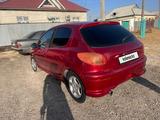 Peugeot 206 2007 года за 1 200 000 тг. в Шымкент – фото 2