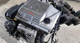 Двигатель Toyota Camry 30 40 highlander Sienna Lexus RX300 ДВС 1MZ-fe АКПП за 123 900 тг. в Алматы