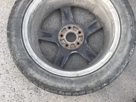 Японские диски Enkei с зимней резиной Bridgestone Blizzak VRX 225/50R17 за 120 000 тг. в Алматы – фото 7