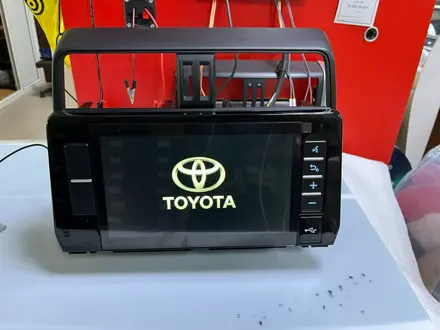 Магнитола Toyota Prado 150 оригинал 2022 Car Play Android Auto за 350 000 тг. в Астана – фото 4
