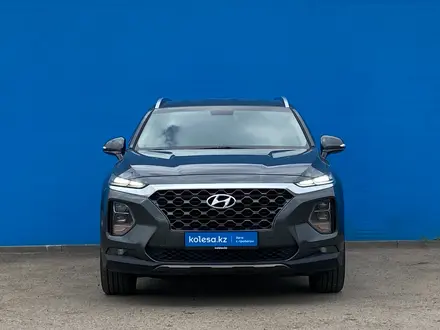Hyundai Santa Fe 2019 года за 12 800 000 тг. в Алматы – фото 2