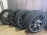 245/40 R20 оригинальные BBS CH-R диски и шины за 800 000 тг. в Астана – фото 2