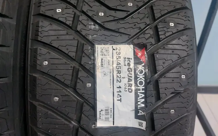 285/45/22 Yokohama Ice Guard IG65 (шип)үшін850 000 тг. в Алматы