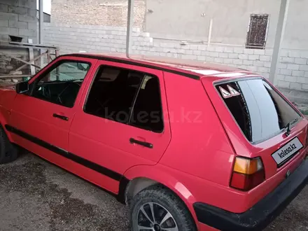 Volkswagen Golf 1991 года за 1 100 000 тг. в Тараз – фото 4