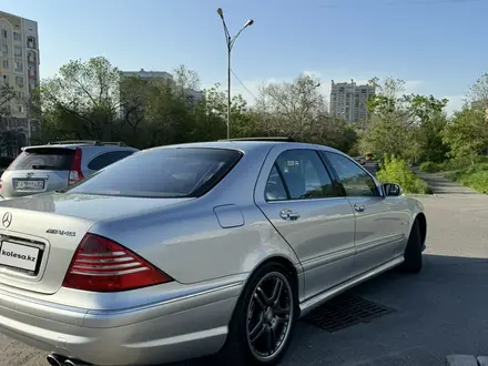 Mercedes-Benz S 55 2004 года за 13 500 000 тг. в Алматы – фото 7
