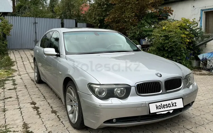 BMW 745 2002 годаүшін4 100 000 тг. в Алматы