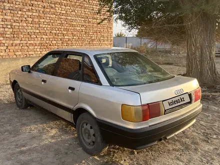 Audi 80 1987 года за 1 000 000 тг. в Кызылорда – фото 2