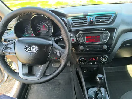 Kia Rio 2014 года за 4 500 000 тг. в Уральск – фото 8