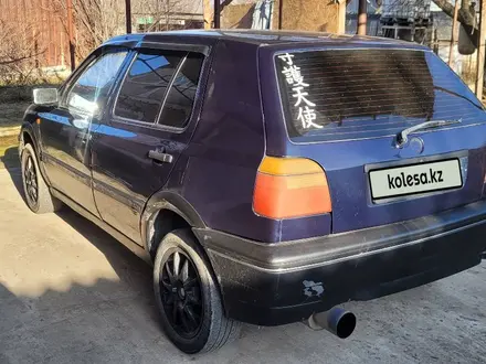 Volkswagen Golf 1993 года за 1 200 000 тг. в Алматы – фото 3