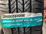 Bridgestone Dueler H/L 400 245/50 R20 102V за 150 000 тг. в Кызылорда – фото 2