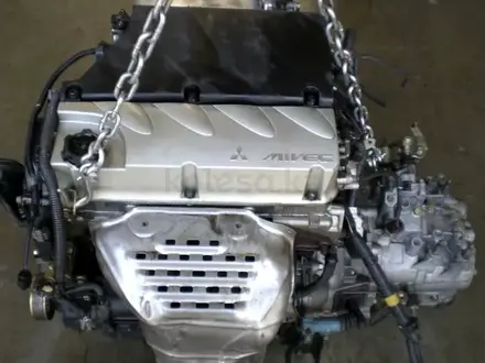 Контрактный двигатель (АКПП) Mitsubishi Outlander 4G69 mivec, 4G64 L300 8v за 255 000 тг. в Алматы