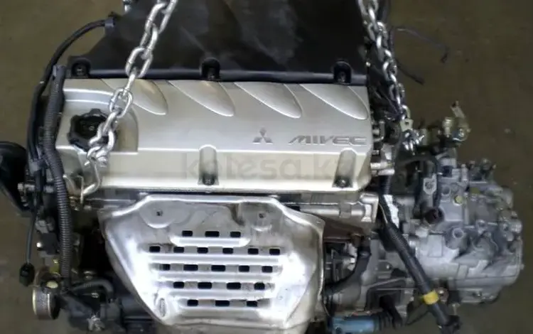 Двигатель Mitsubishi Outlander Galant 4G69 mivec, 4G64 L300 8v 4G63 за 255 000 тг. в Алматы