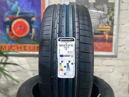 Continental ContiS Sport Contact 6 SUV 285/45 R21 113 Y за 250 000 тг. в Семей – фото 3