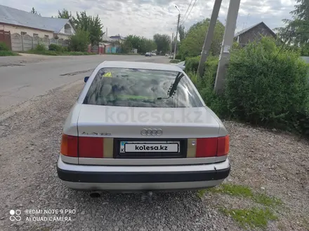 Audi 100 1991 года за 1 600 000 тг. в Тараз – фото 4