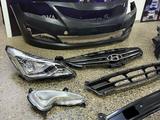 Hyundai Accent Бампер, Фары, Решетки радиатора, Капот, Крыло. КУЗОВНЫЕ ДЕТ за 16 000 тг. в Астана – фото 2