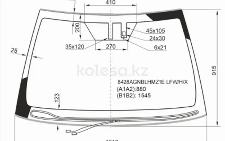 Стекло лобовоеүшін34 600 тг. в Алматы