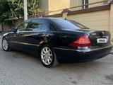 Mercedes-Benz S 500 2002 годаүшін5 500 000 тг. в Шымкент – фото 3