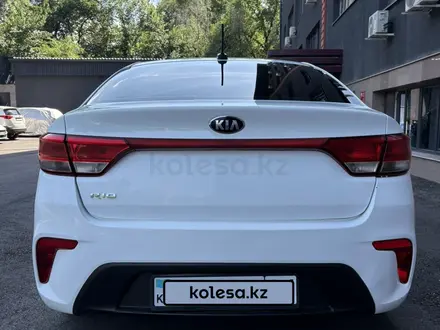 Kia Rio 2020 года за 5 800 000 тг. в Алматы – фото 3