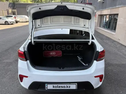 Kia Rio 2020 года за 5 800 000 тг. в Алматы – фото 7