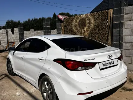 Hyundai Elantra 2014 года за 5 500 000 тг. в Алматы – фото 2